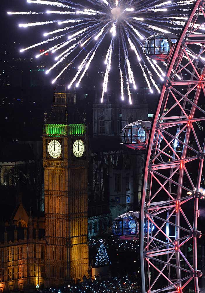 World Celebrates New Year